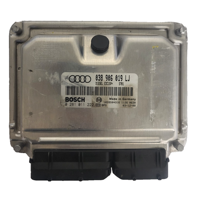 AUDI A4 ECU / 038906019LJ / 0281011222 / EDC15P+ / BOSCH