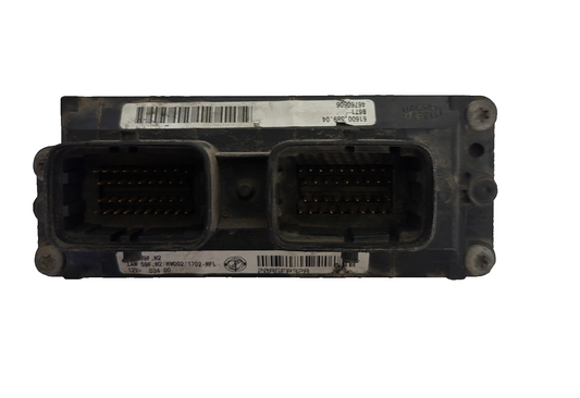 FIAT PUNTO ECU / IAW 59F.M2 / HW002 / 46760606 / 61600.389.04 / MAGNETI MARELLI