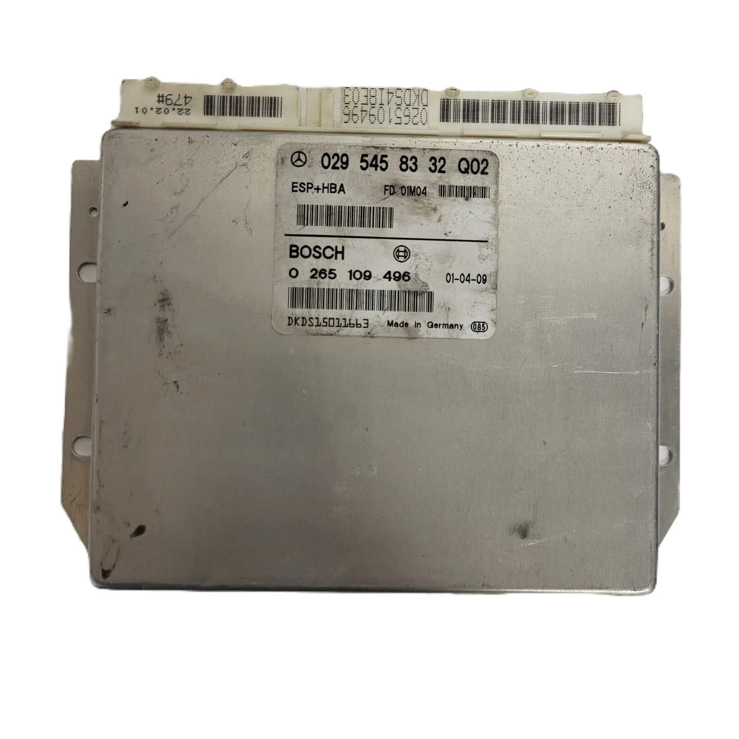 Mercedes a class ecu / 0295458332 / 0265109496 / bosch