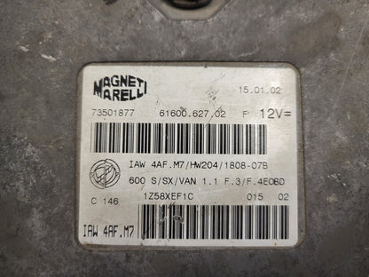 Fiat 600 ECU / IAW 4AF.M7 / 73501877 / HW204 / MAGNETI MARELLI