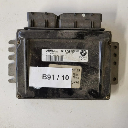 MINI COOPER 1.6 ECU / S118012001L / 1214752001901 / SIEMENS