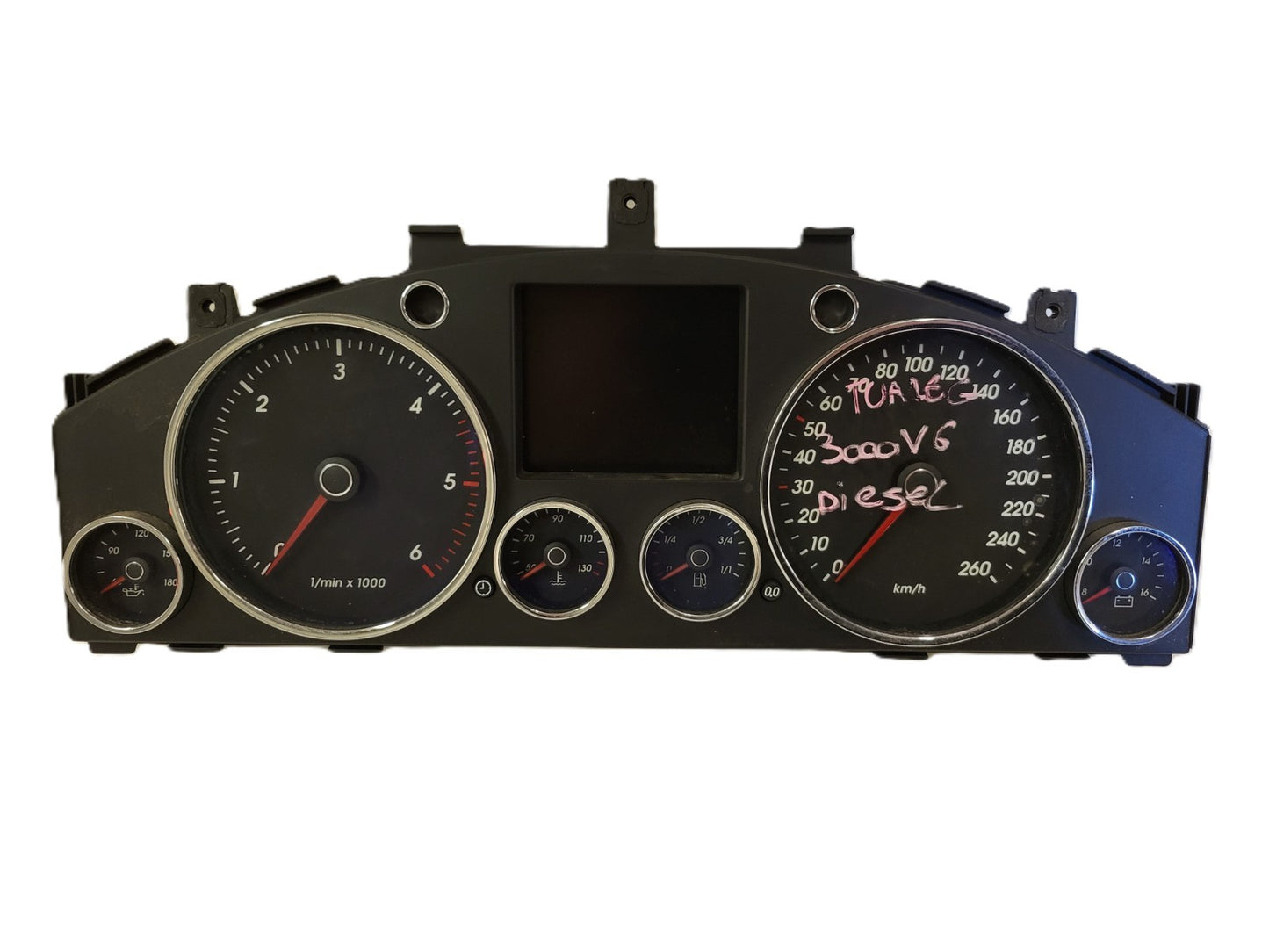 VW TOUAREG TDI QUADRO STRUMENTI CONTACHILOMETRI 7L6920881A TACHIMETRO 0263655014