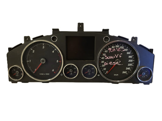 VW TOUAREG TDI QUADRO STRUMENTI CONTACHILOMETRI 7L6920881A TACHIMETRO 0263655014