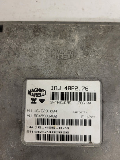 Peugeot Citroen ECU / IAW 48P2.76 / HW 9645989480 / SW 9652488080