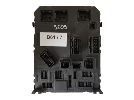 PEUGEOT 206 ECU / BSI E02-00 / 9652474780 / S118085220C / S118085220 / SIEMENS
