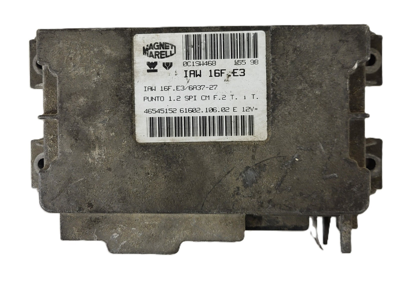 Fiat Punto 1.2 ECU / 46545152 / IAW 16F.E3 / 61602.106.02 / MARELLI