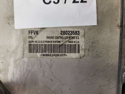 OPEL ZAFIRA B ECU / 28023583 / FFVK / MT35E 2.4 / DELPHI