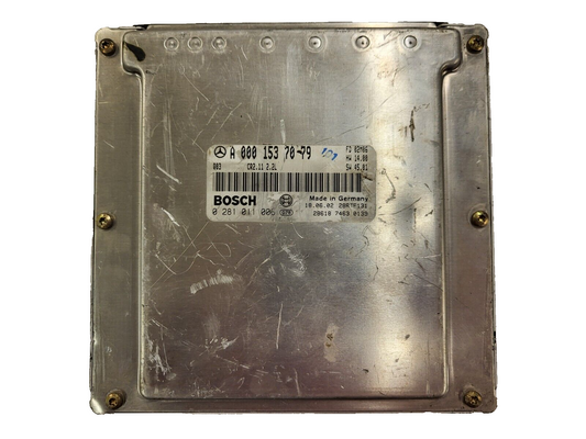 MERCEDES ECU / A0001537079 / 0281011006  /  BOSCH