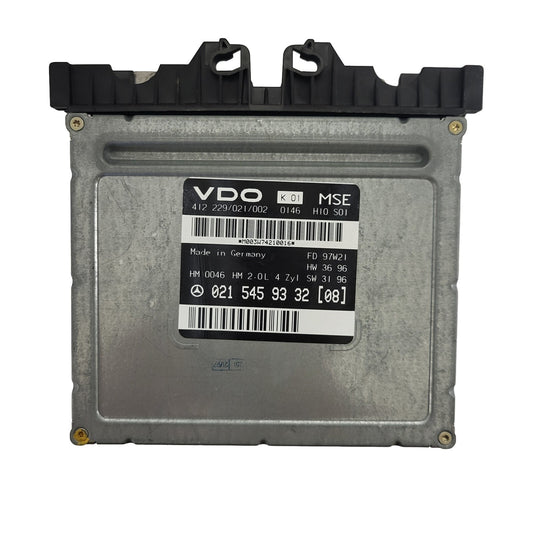 Mercedes ECU VDO / 0215459332 / 412229021002 / VDO