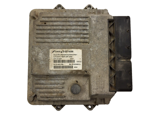 FIAT GRANDE PUNTO ECU / 51871698 / MJD 6F3.PN / HW04Q / BC.0102490.A /