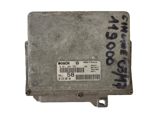 Peugeot Citroen ECU / 0261204788 / 9631528780 / BOSCH