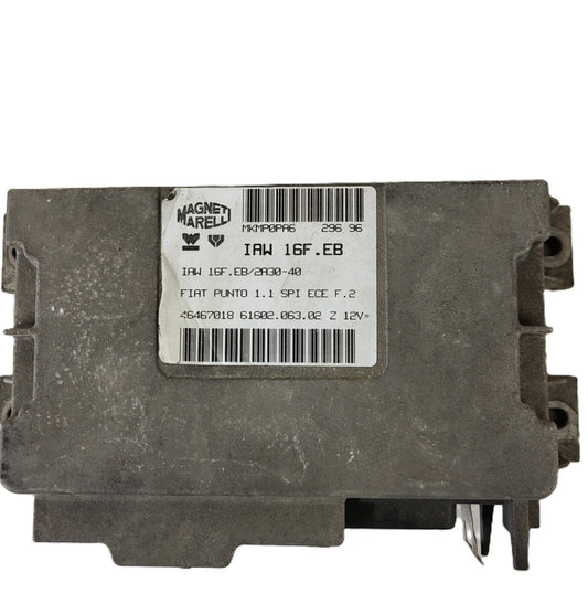 Fiat Punto 1.1 ECU / 46467018 / IAW 16F.EB / 61602.063.02 / MAGNETI MARELLI