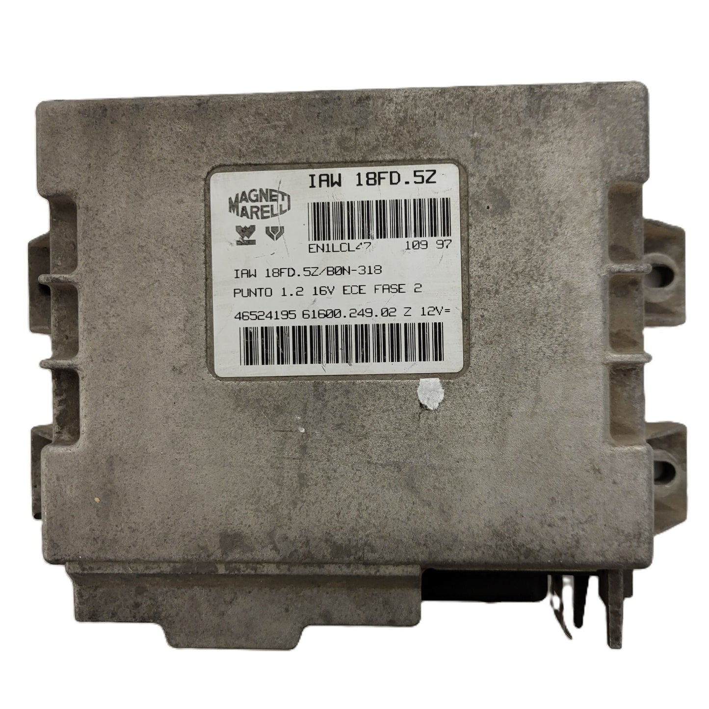 Fiat Punto 1.2 16V ECU / 46524195 / IAW 18FD.5Z / BON-318 / 61600.249.02