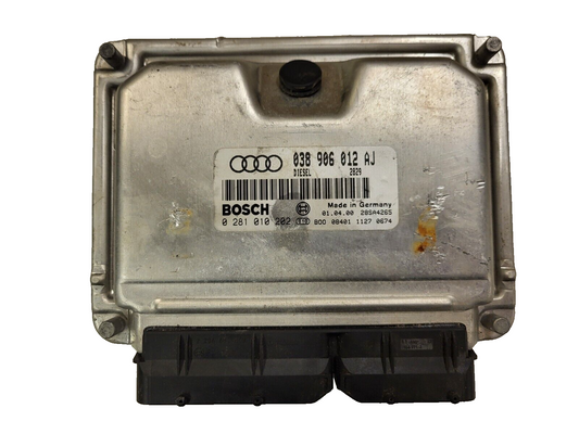 Audi A4 ECU / 038906012AJ / 02810202 / BOSCH
