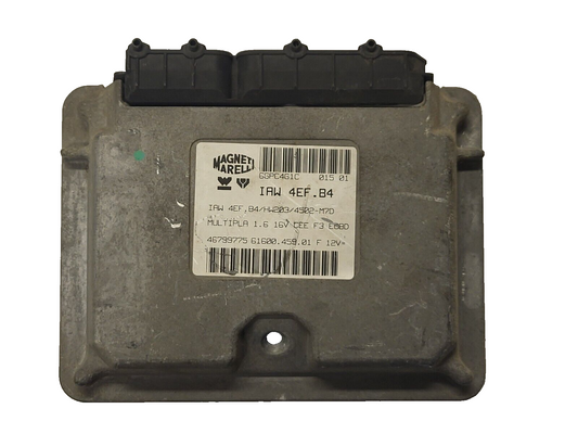 FIAT MULTIPLA 1.6 16V ECU / 46799775 / IAW 4EF.B4 / HW203 / 61600.459.01