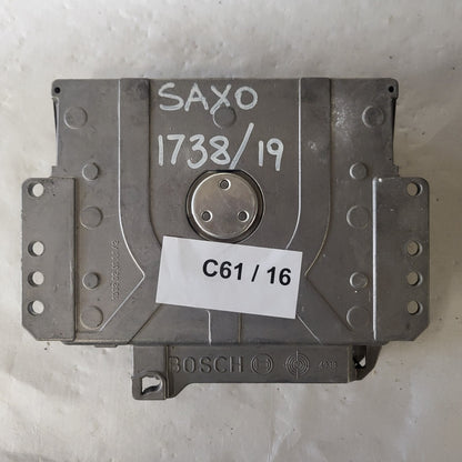 Peugeot 106 Citroen Saxo 1.1 ECU / 0261204622 / 9630278180 / MA3.1 / BOSCH