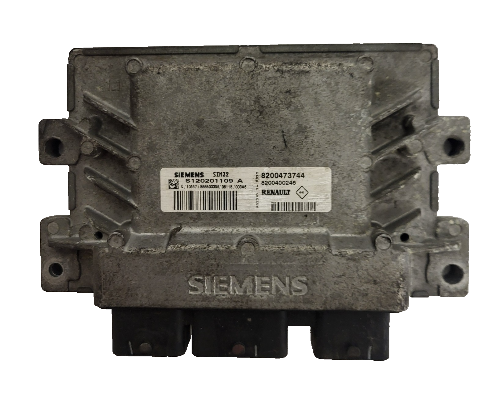 RENAULT ECU / S120201109A / SIM32 / 8200473744 / 8200400246 / SIEMENS