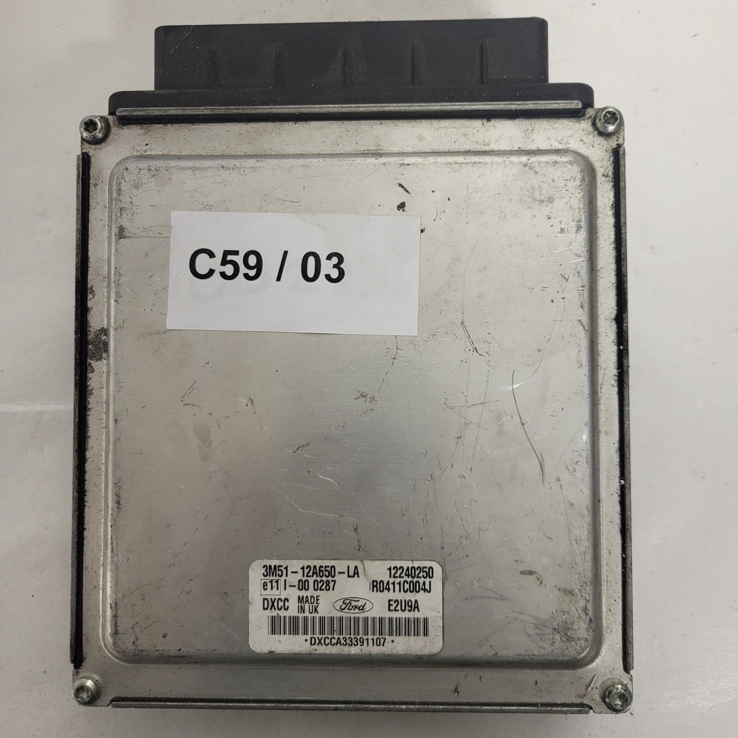 FORD FOCUS CDTI ECU / 3M51-12A650-LA / DXCC / R0411C004J / 12240250 