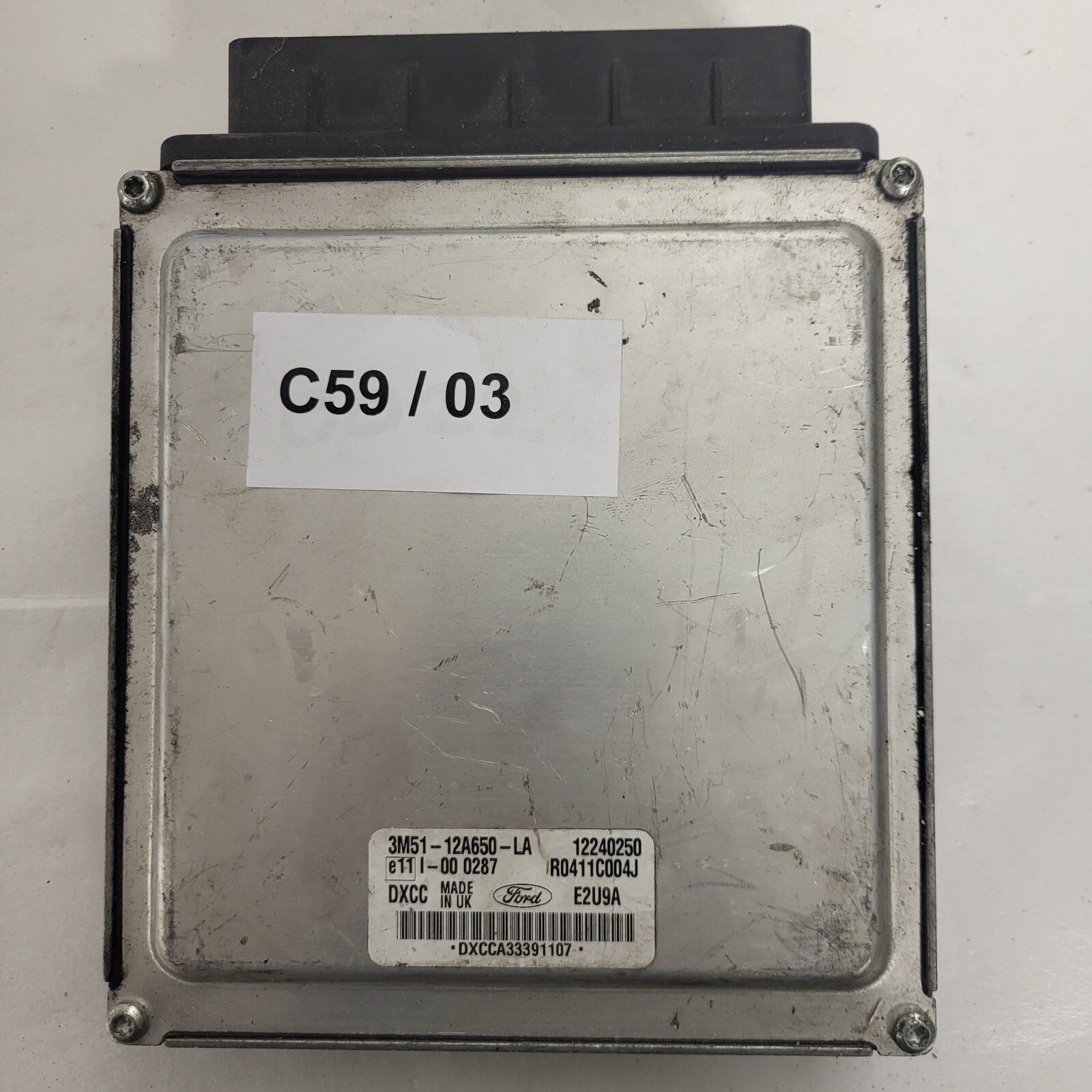 FORD FOCUS CDTI ECU / 3M51-12A650-LA / DXCC / R0411C004J / 12240250 