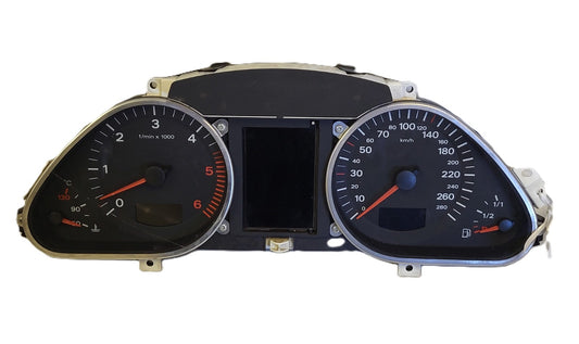AUDI A6 C6 4F QUADRO STRUMENTI CONTACHILOMETRI 4F0920950L 4F0910900A 5550007301