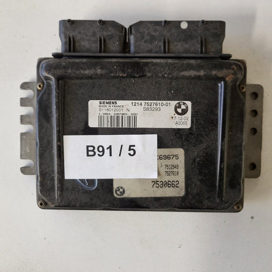 MINI COOPER 1.6 ECU / S118012001N / 1214752761001 / SIEMENS
