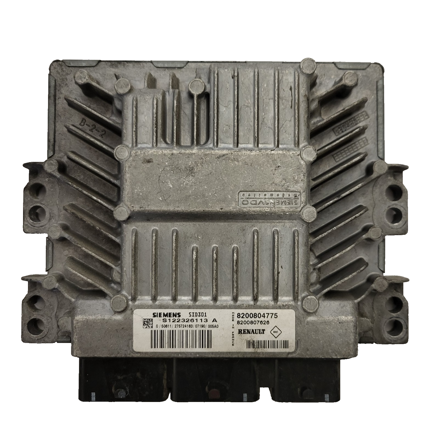 Renault ECU / S122326113A / 8200804775 / 8200807626 / SID301  / S122326113