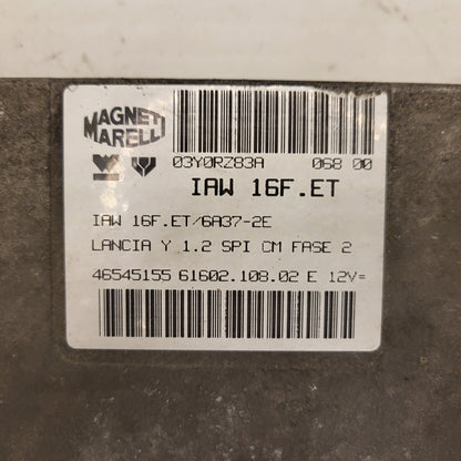 LANCIA Y 1.2 ECU / IAW 16F.ET / 46545155 /61602.108.02 / MAGNETI MARELLI