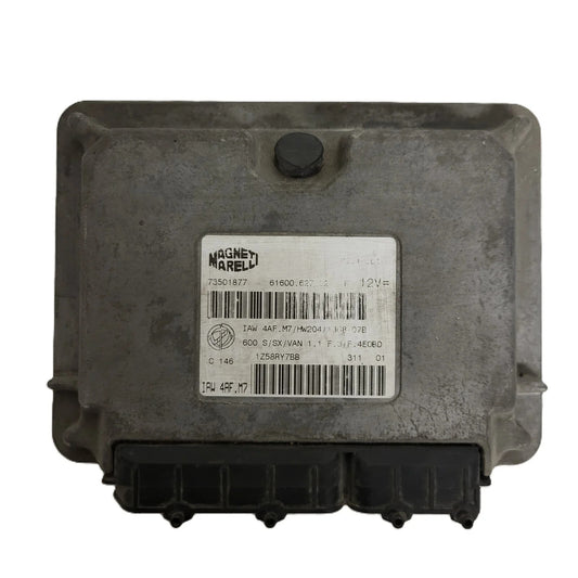Fiat 600 ECU / IAW 4AF.M7 / 73501877 / HW204 / MAGNETI MARELLI
