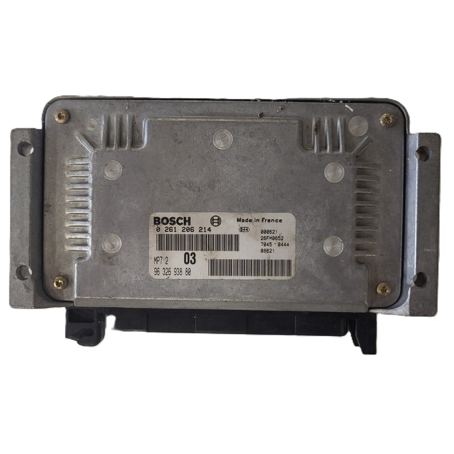 PEUGEOT 306 CITROEN XSARA ECU / 0261206214 / 9632693880 / MP7.2 / BOSCH