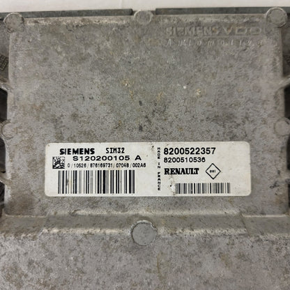 Renault Clio 3 ECU / S120200105A / 8200522357 / 8200510536 / SIM32 / S120200105