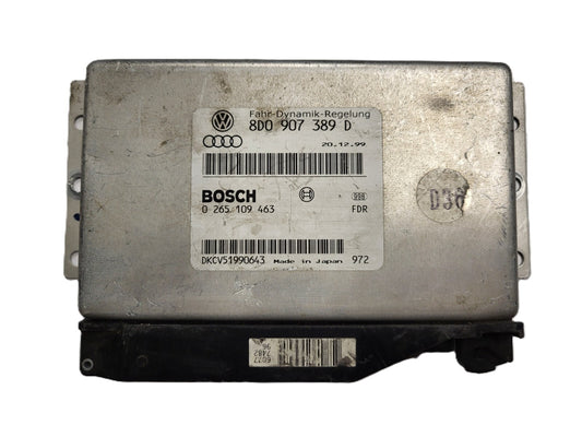 Audi VW ECU / 8D0907389D / 0265109463 / D46 / BOSCH
