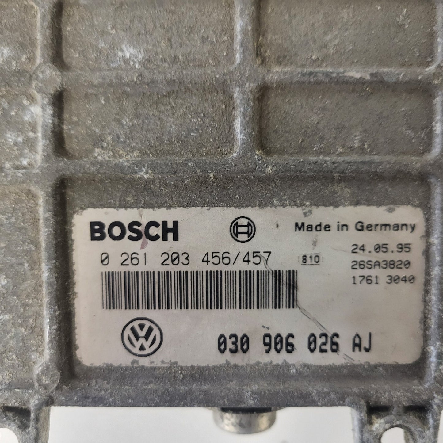 VW ECU / 0261203456/457 / 030906026AJ / BOSCH