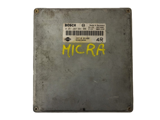 NISSAN MICRA ECU / 0261203984 / 23710 0U400 / 74B00-0U400 / 4R / BOSCH