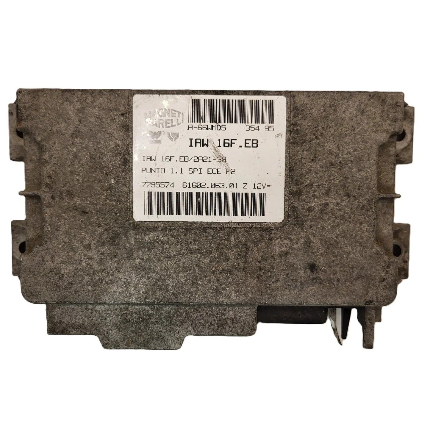 Fiat Punto 1.1 ECU / IAW 16F.EB / 7795574 / 61602.063.01 / MAGNETI MARELLI