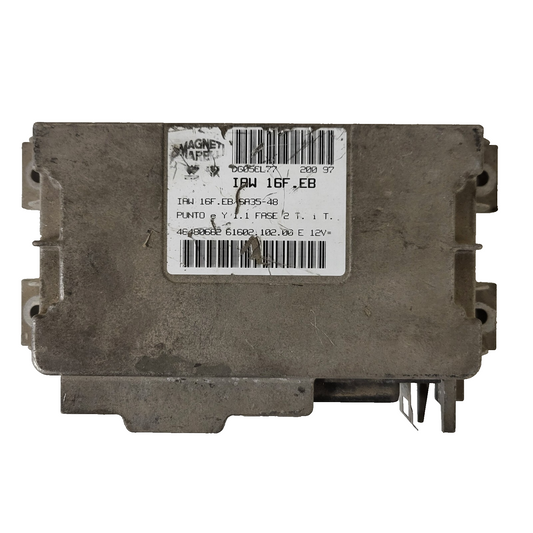 FIAT PUNTO LANCIA Y 1.1 ECU / IAW 16F.EB / 46480662 / 61602.102.00 / MAGNETI MAR