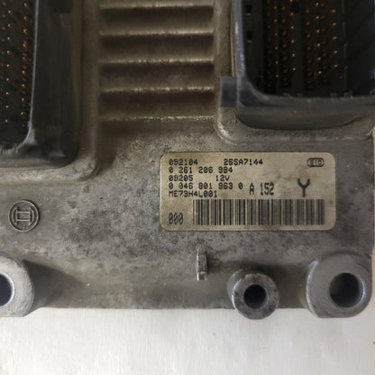 LANCIA YPSILON Y ECU / 0261206984 / 00468019630 / ME73H4L001 / BOSCH
