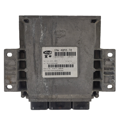 PEUGEOT CITROEN ECU / IAW 48P2.72 / SW 9648568480 / HW 9645989480 / MAGNETI MARE