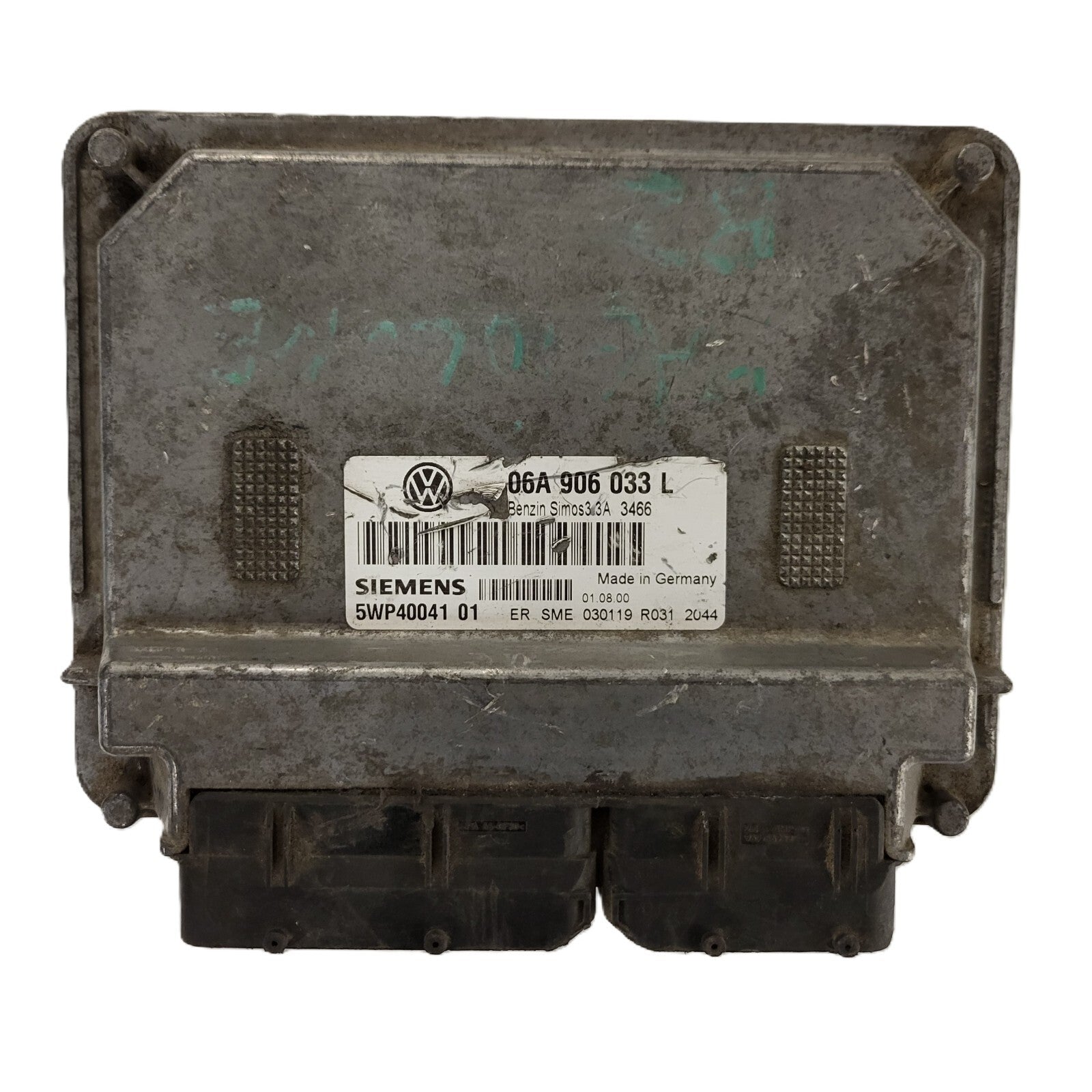 VW NEW BEETLE ECU / 06A906033L / 5WP40041 / 5WP4004101 / SIMOS3.3A / SIEMENS
