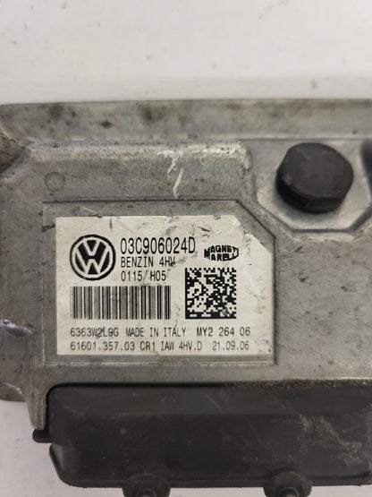 SKODA FABIA ECU / 03C906024D / 4HV / IAW 4HV.D / 61601.357.03