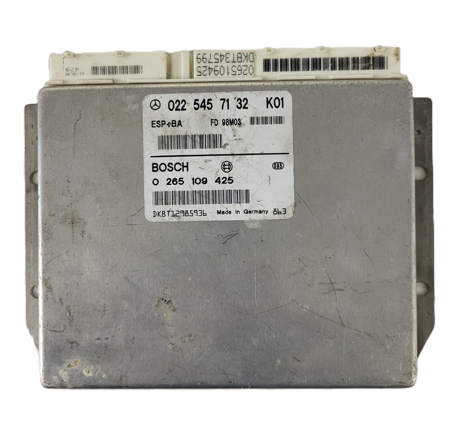 Mercedes W168 ECU / 0265109425 / 0225457132 / BOSCH