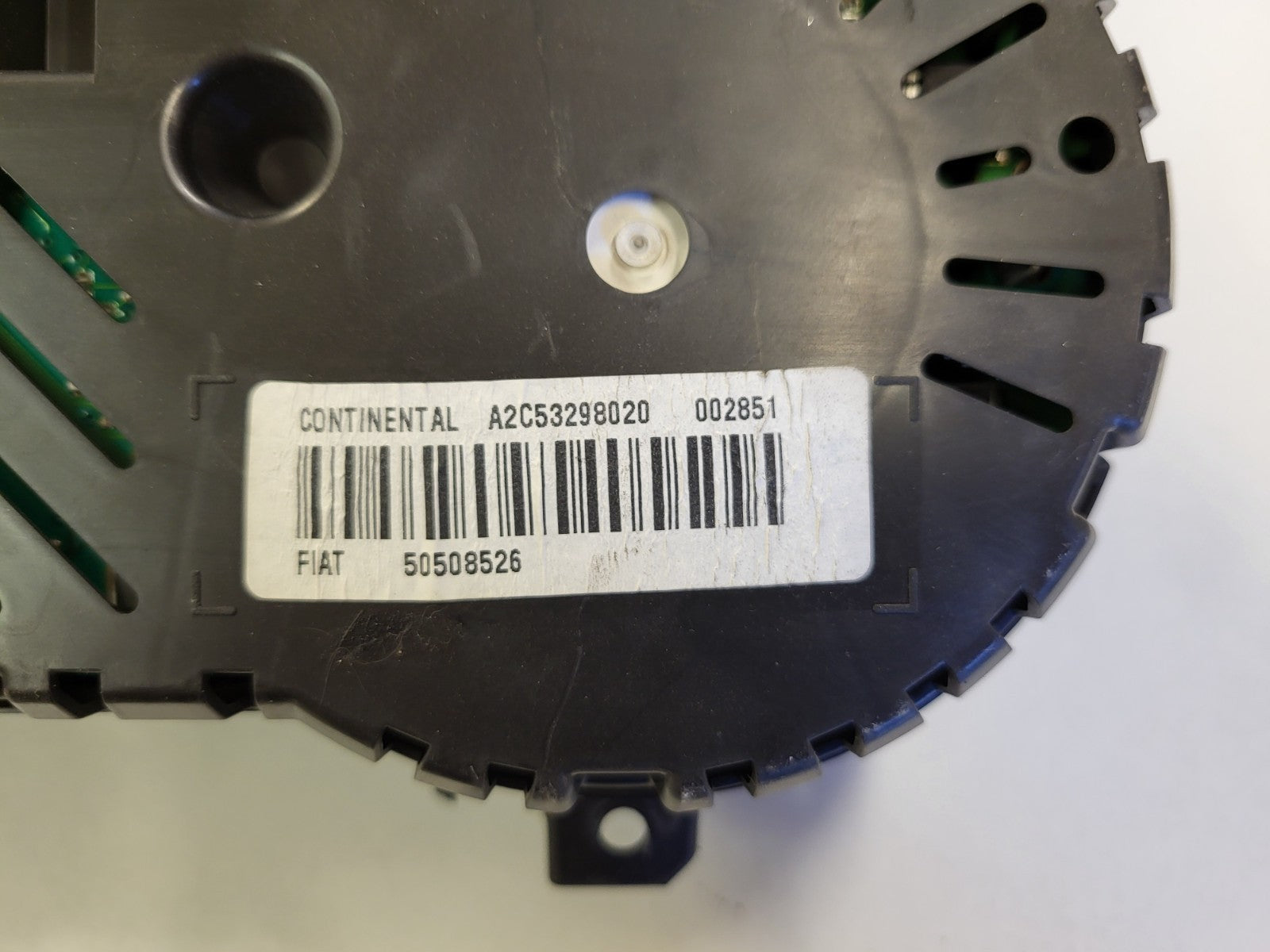 ALFA MITO BENZINA QUADRO STRUMENTI CONTACHILOMETRI 50508526
