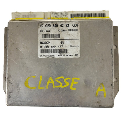 Mercedes A-Class W168 ESP ECU / 0295454232 / 0265109477 / BOSCH 