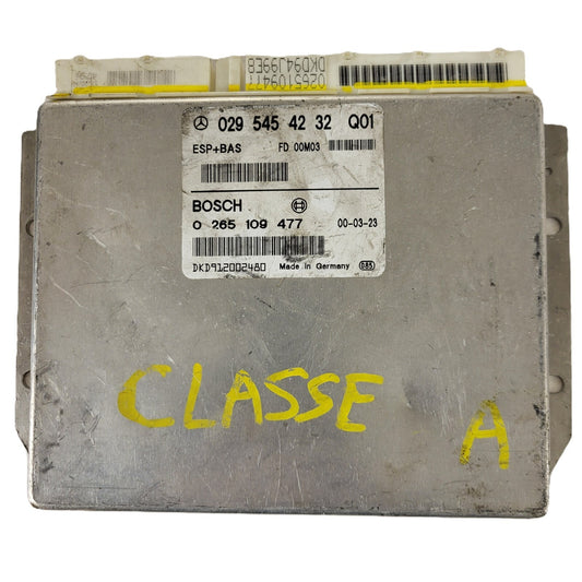 Mercedes A-Class W168 ESP ECU / 0295454232 / 0265109477 / BOSCH 