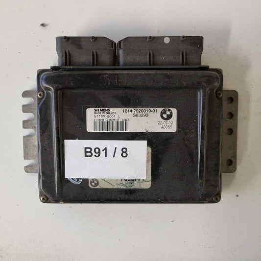 MINI COOPER 1.6 ECU / S118012001L / 1214752001901 / SIEMENS