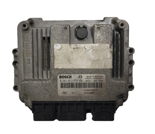 Renault Megane 1.9 DCI ECU / 0281011276 / 8200305678 / 8200304606 / BOSCH