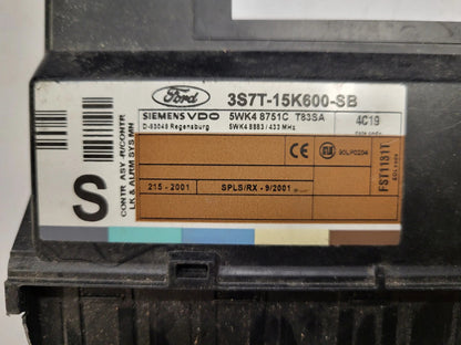 Ford ECU MODULE / 3S7T-15K600-SB / 5WK48751C / T83SA / SIEMENS