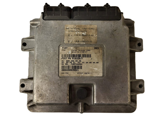 FIAT PANDA GAS ECU / 51822896 / 4100147 / 6A0-CNG / METATRON