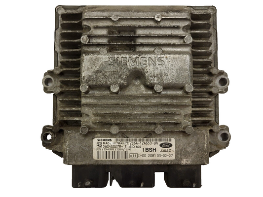 FORD FIESTA ECU / 2S6A-12A650-BN / 5WS40027-T / 1BSH / J38AC / SIEMENS
