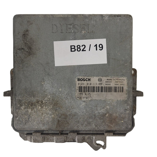LAND ROVER FREELANDER ECU / 0281010113 / MSB101071 / TYPE4125 / BOSCH-
