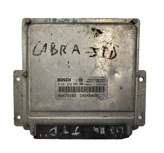 LANCIA LYBRA 2.4 JTD ECU / 0281010002 / 46472183 / BOSCH